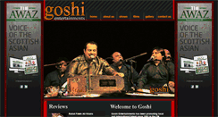 Desktop Screenshot of goshi.co.uk