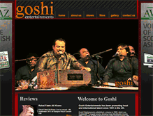 Tablet Screenshot of goshi.co.uk